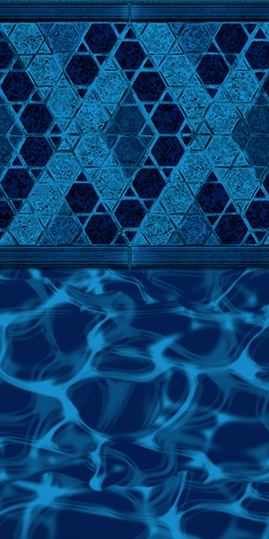 Collage Mosaic Inground Pool Liner
