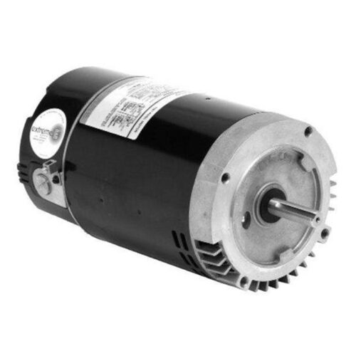 Nidec ASB2982T 1HP 230V 2SP EE 56Y ODP Square Flange Motor With Timer