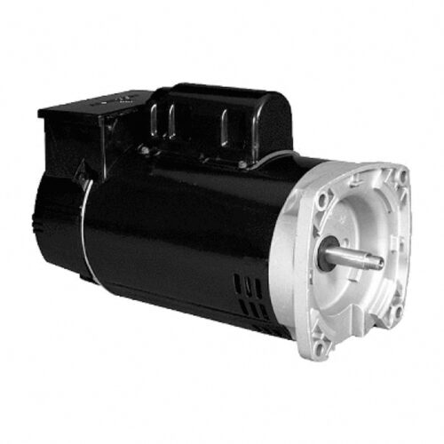 Nidec ASB2984T 2HP 230V 2SP EE 56Y ODP Square Flange Motor With Timer