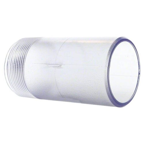 Pentair 154566 2" Clear 2" Hi Flow Valve Sight Glass Nipple