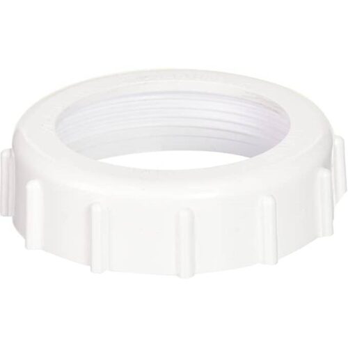 Pentair 274407 White PVC Bulkhead Adapter Nut