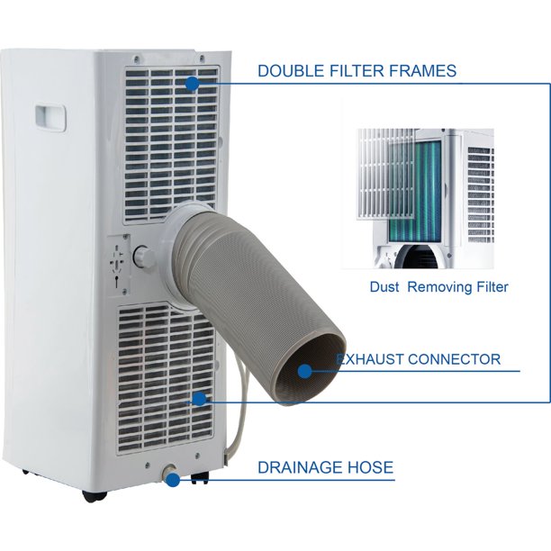 Airemax APO110C 10,000 BTU Portable Air Conditioner