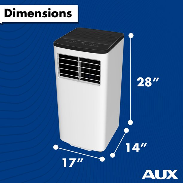 AuxAC MF-08KC2 8,000 BTU Portable R32 Air Conditioner