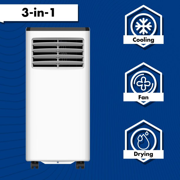 AuxAC MF-08KC2 8,000 BTU Portable R32 Air Conditioner
