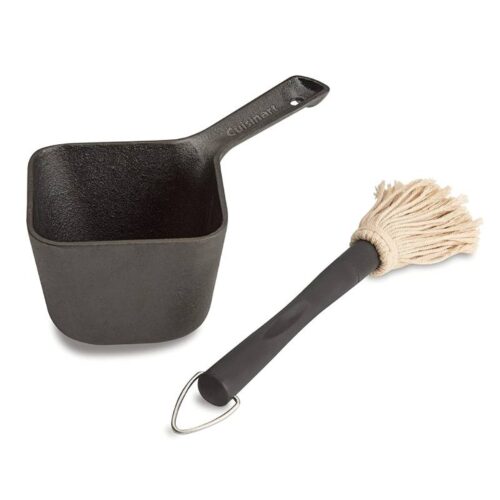Cuisinart Cast Iron Basting Pot and Brush 5