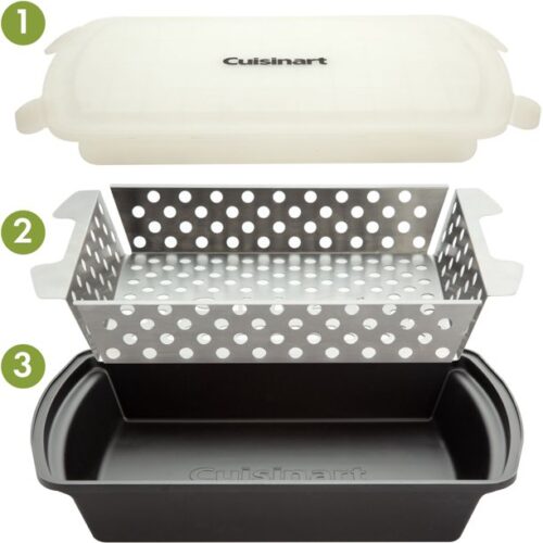 Cuisinart Marinade and Grilling Basket Set2
