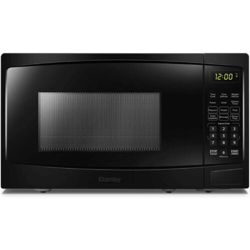 Danby Black 1.1-cu. ft. Countertop Microwave 1000 Watts 1