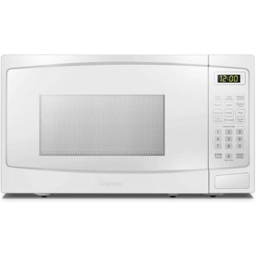 Danby White 1.1-cu. ft. Countertop Microwave 1000 Watts 1
