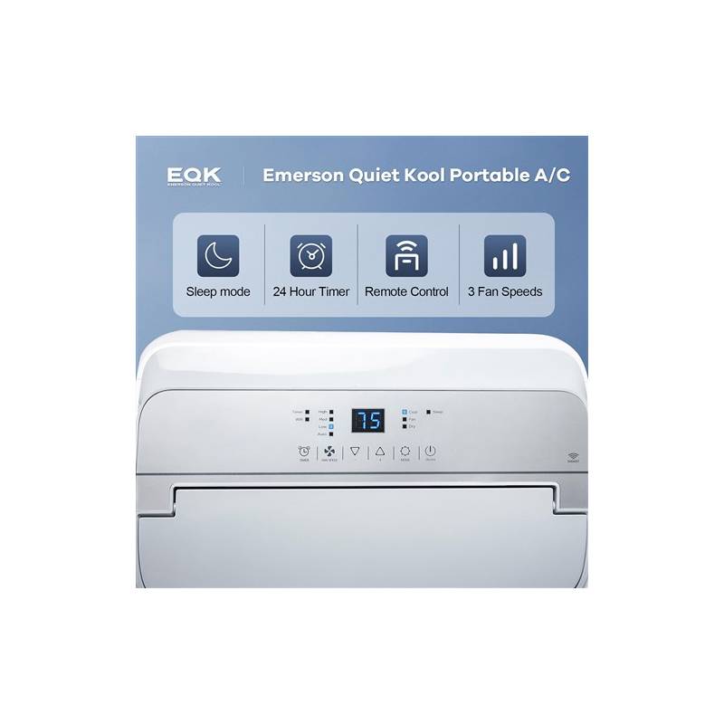 Emerson Quiet Kool EAPC10RSC1 10,000 BTU Portable Wifi Air Conditioner 3