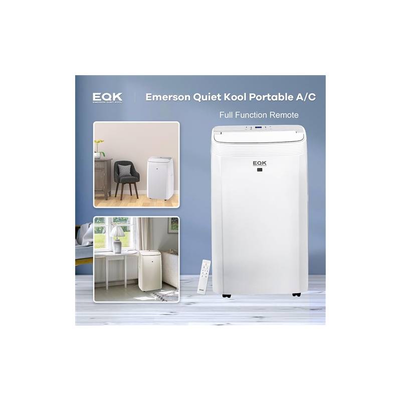 Emerson Quiet Kool EAPC10RSC1 10,000 BTU Portable Wifi Air Conditioner 5