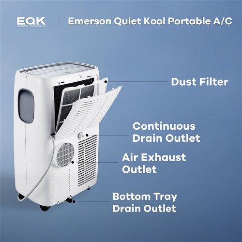 Emerson Quiet Kool EAPC5RC1 5,000 BTU Portable Air Conditioner11