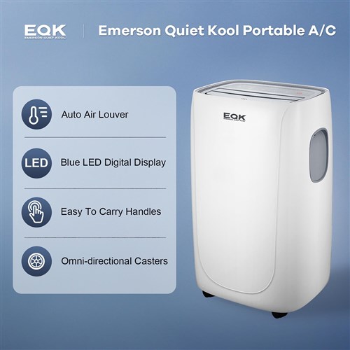 Emerson Quiet Kool EAPC8RC1 8,000 BTU Portable Air Conditioner12