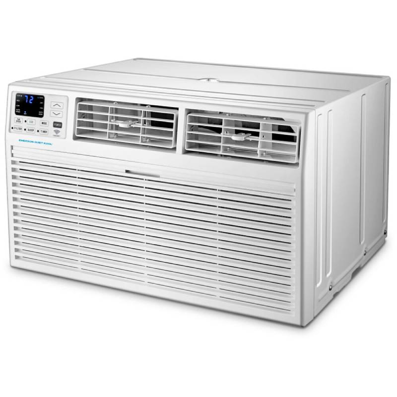 Emerson Quiet Kool EATE14RSD2T 14,000 BTU Heat/Cool Wifi Through the Wall Air Conditioner 12