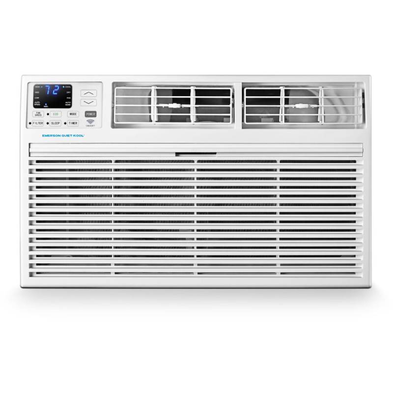 Emerson Quiet Kool EATE14RSD2T 14,000 BTU Heat/Cool Wifi Through the Wall Air Conditioner 1