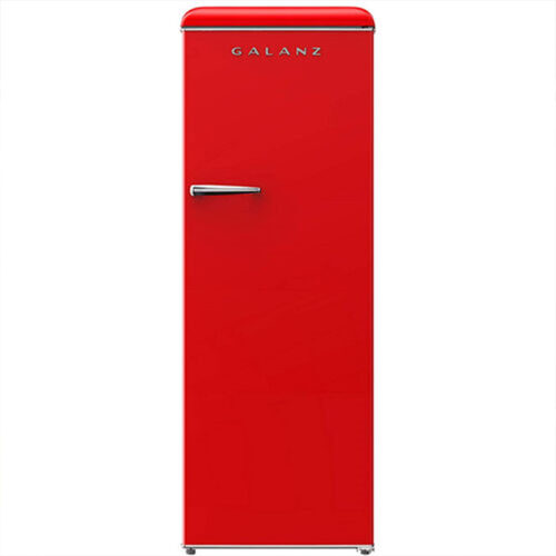 Galanz 11.0 Cubic Feet Retro Red Convertible Upright Freezer