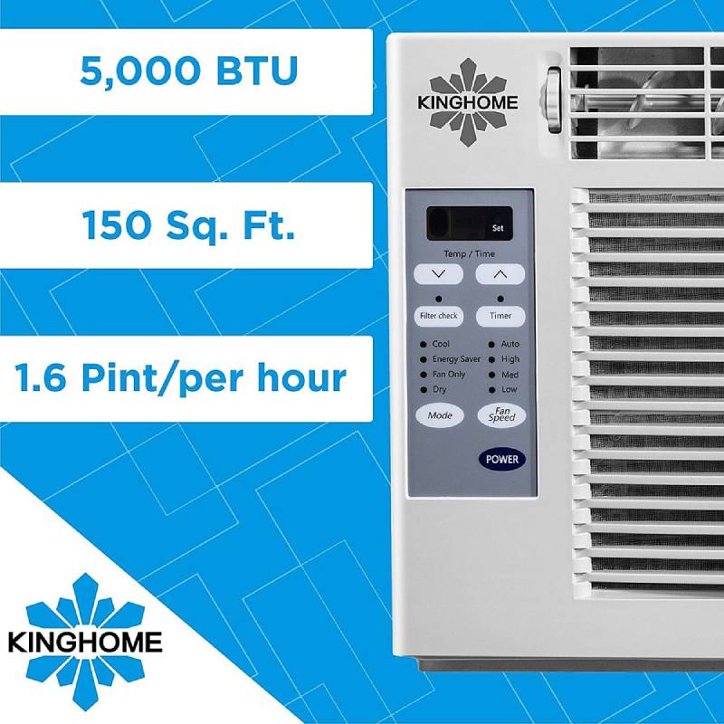 Kinghome KHW05BTE 5,000 BTU Window Air Conditioner 3