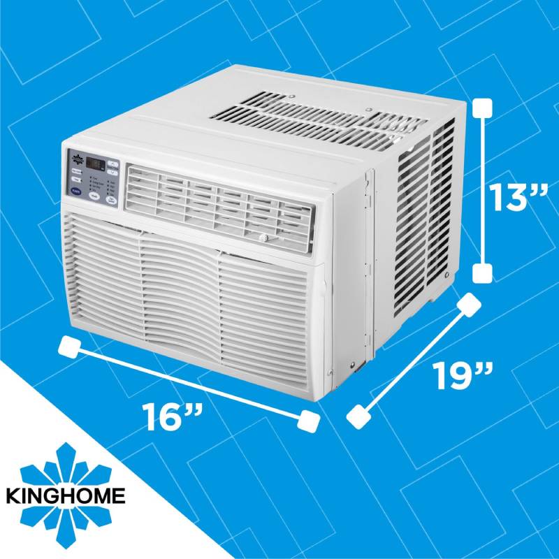 Kinghome KHW06BTE 6,000 BTU Window Air Conditioner