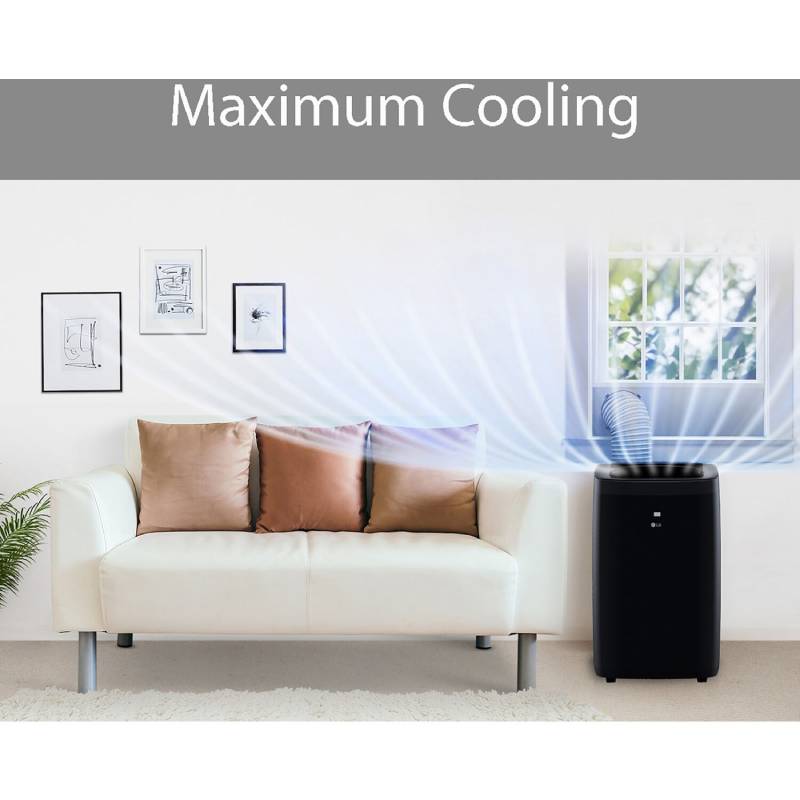 LG LP1021BSSM 10,000 BTU Portable AIr Conditioner 8