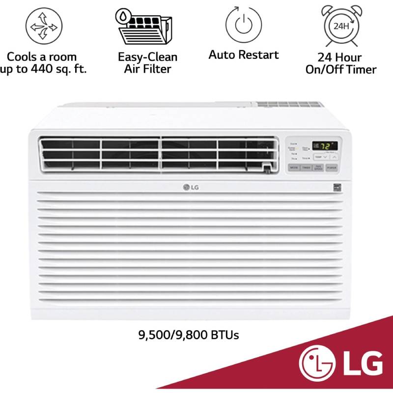 LG LT1036CER 10,000 BTU Through-the-Wall Air Conditioner