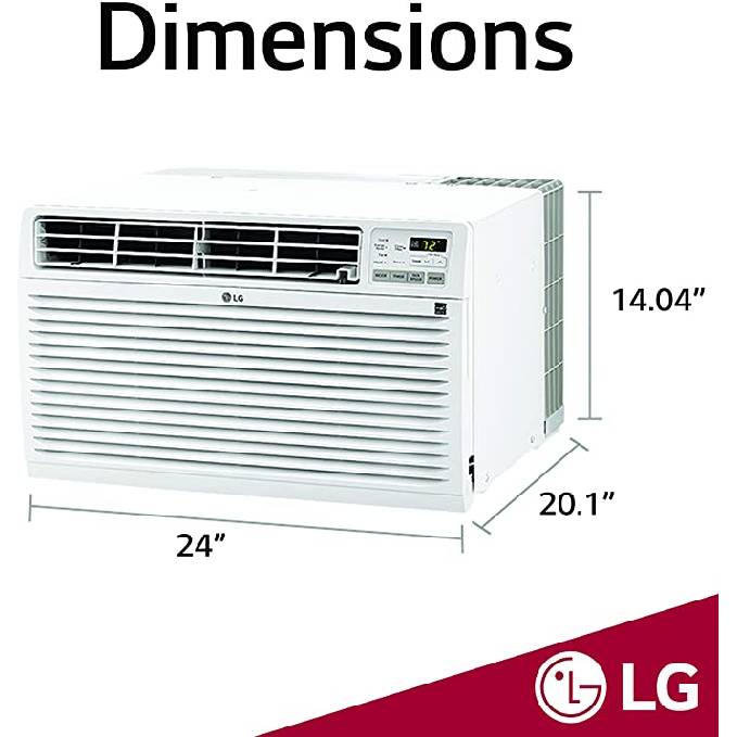 LG LT1216CER 11,800 BTU Through the Wall Air Conditioner