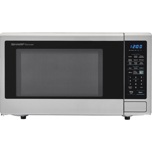 Sharp Stainless Steel 1.4 Cubic Feet WIFI Connected Countertop Microwave