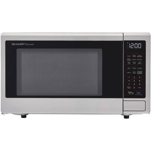Sharp Stainless Steel 1.4-cu. ft. OR Certified Countertop Microwave 1000W 1