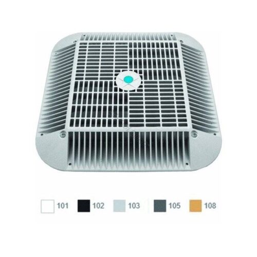 AquaStar 1216101 White 16" x 16" Square Anti Entrapment Suction Outlet Cover