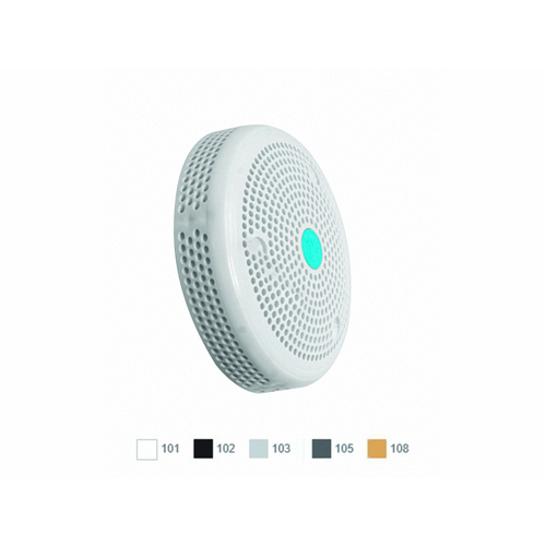 AquaStar 4HP101 White 4" Hockey Puck Round Sumpless Suction Outlet Cover