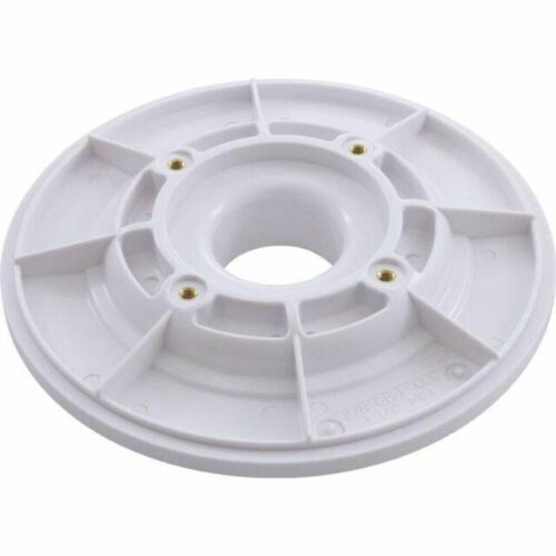 AquaStar 615T101 1.5" MPT White Sumpless Bulkhead Adapter