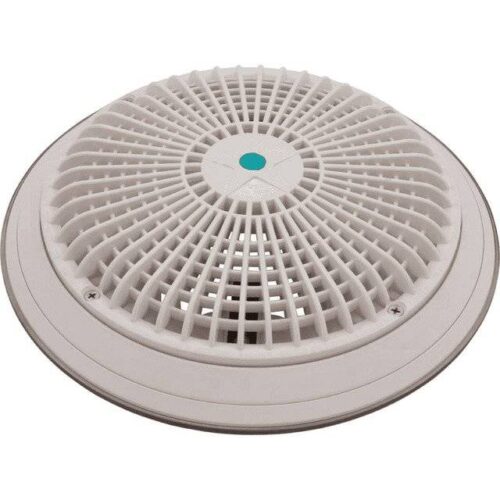 AquaStar A10RCFR101 10" White Round Sumpless Suction Outlet Cover