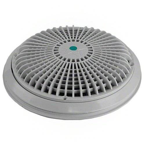 AquaStar A10RCFR105 10" Dark Grey Round Sumpless Suction Outlet Cover