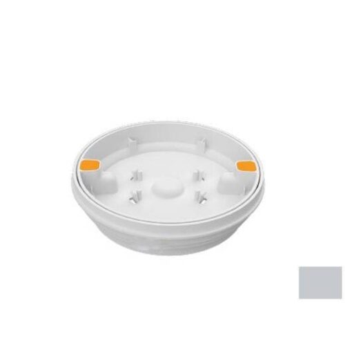 AquaStar FL10103 Light Gray 10" Round Fillable Skimmer Cover