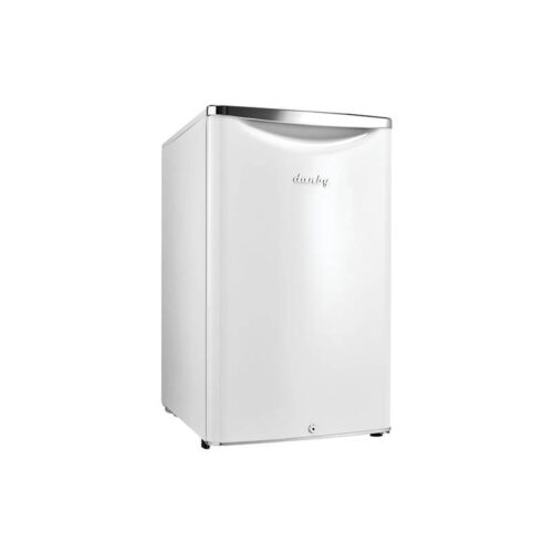 Danby DAR044A6PDB 4.4 CuFt. Retro White Contemporary Refrigerator 2