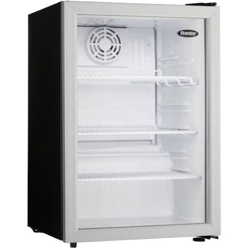 Danby DAG026A1BDB 2.6 CuFt. Commercial Rated Glass Door Compact Refrigerator 1