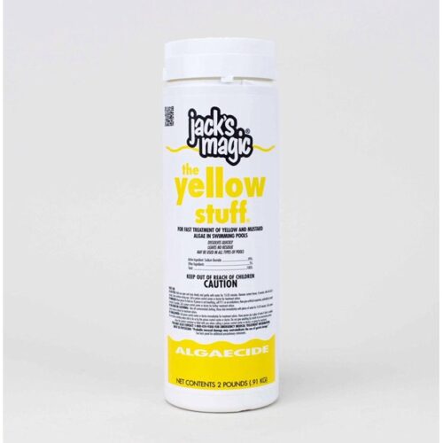 Jacks Magic Yellow Stuff Algaecide 2lb Bottle