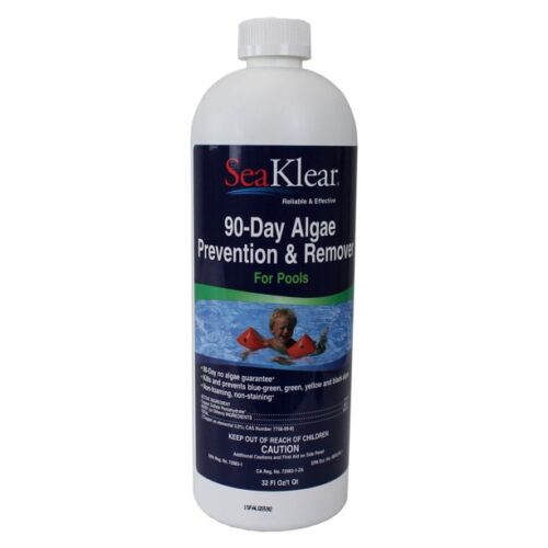 SeaKlear 90411SKR 90-Day Algae Prevention and Remover 1qt Bottle1