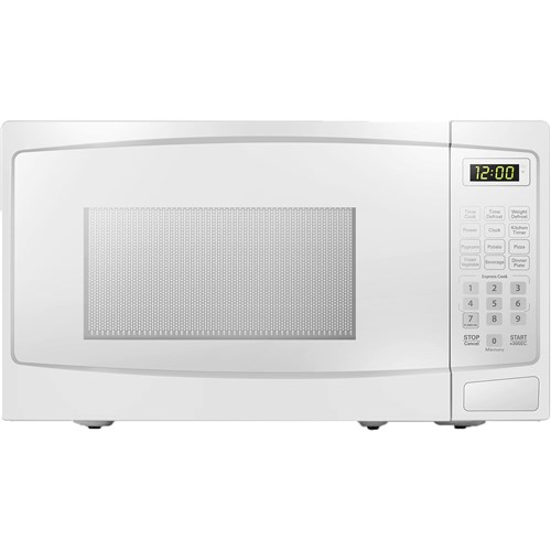 Danby DBMW0920BWW White 0.9 CuFt. Countertop Microwave 900 Watts