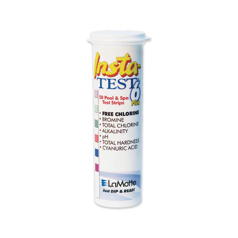 Lamotte 3028-BC-12 50 Count Insta-Test 6 Plus Test Strip 1