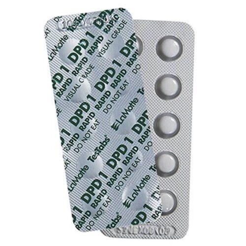 Lamotte 6999A-J Chlorine DPD #1 Rapid Tablet 100 Count Box 1