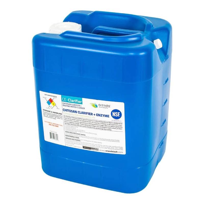 Orenda CE-Clarifier Chitosan Clarifier And Enzyme 5 Gallon Bottle