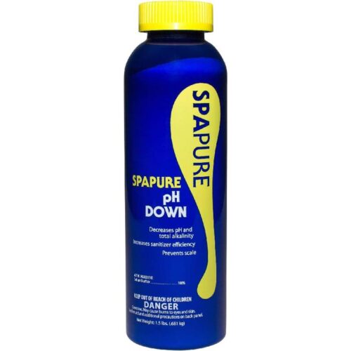 SpaPure C002625-CS20B8 pH Down 24oz Bottle