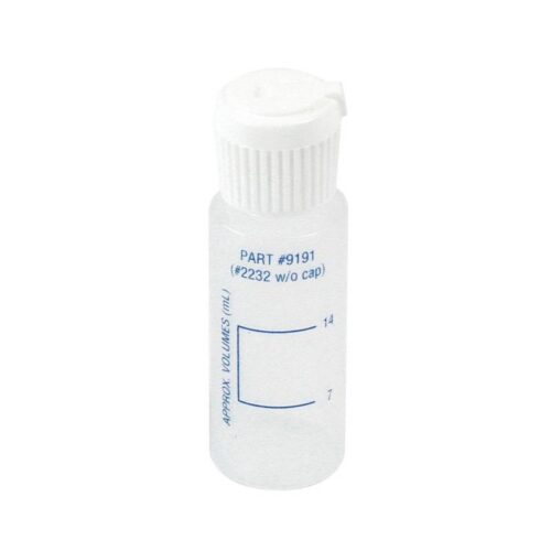 Taylor Technologies 9191 Calibrated Bottle With Dispenser Cap For CYA Test .75oz