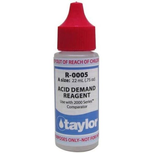 Taylor Technologies R-0005-A Acid Demand Reagent .75oz Bottle