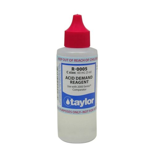 Taylor Technologies R-0005-C Acid Demand Reagent 2oz Bottle