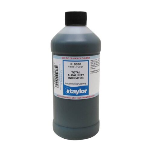 Taylor Technologies R-0008-E Total Alkalinity Indicator 16oz Bottle