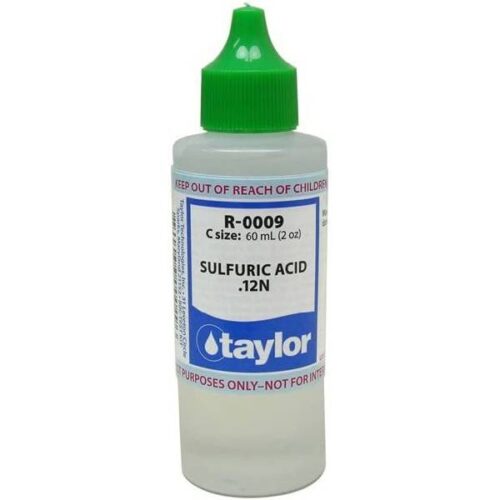 Taylor Technologies R-0009-C Sulfuric Acid .12N 2oz Bottle