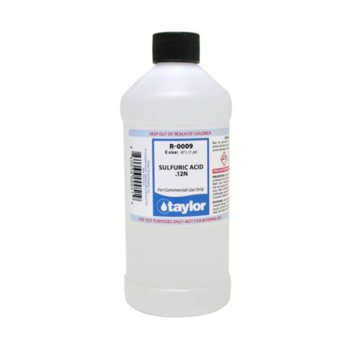 Taylor Technologies R-0009-E .12N Sulfuric Acid 16oz Bottle