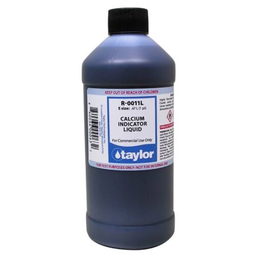 Taylor Technologies R-0011L-E Calcium Indicator Liquid Reagent 16oz Bottle