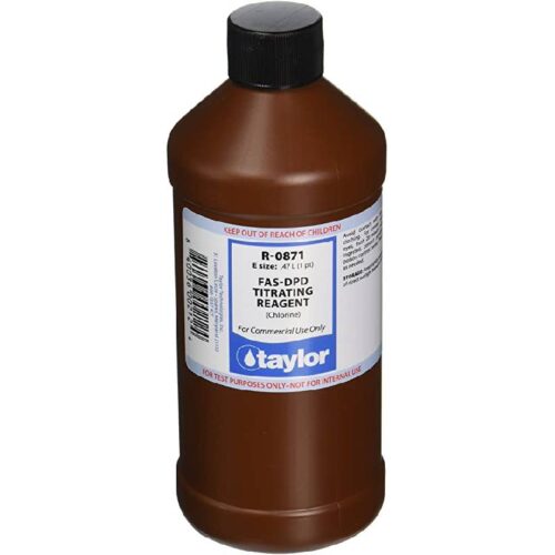 Taylor Technologies R-0871-E PT Chlorine FAS-DPD Titrating Reagent