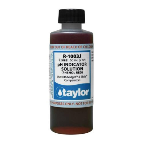 Taylor Technologies R-1003J-C PH Indicator Solution 2oz Bottle